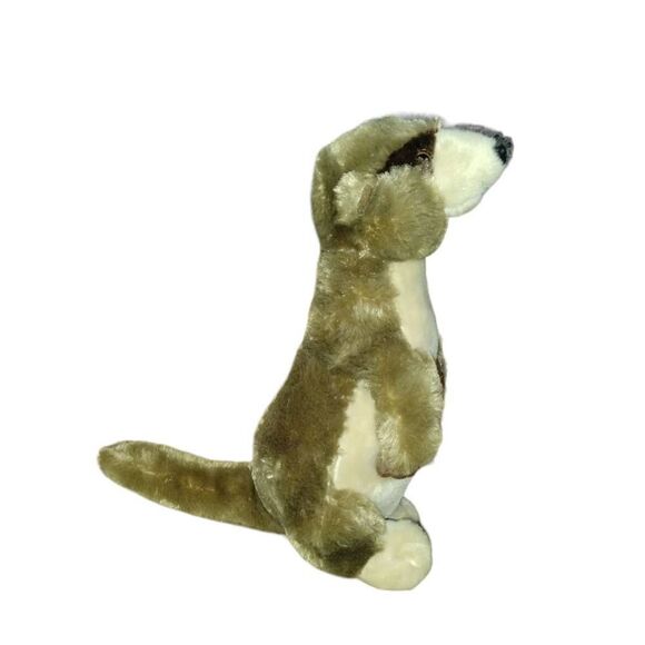 Adventure Planet Plush Animal Den Meerkat 10" Plushie Wildlife Toy - Picture 2 of 7
